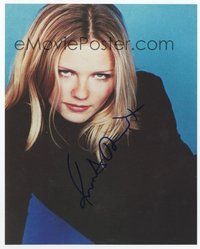 7c264 KIRSTEN DUNST signed color 8x10 REPRO still '02 head & shoulders portrait of the sexy star!
