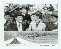 7c014 BETTY GARRETT signed 8x10 still '49 with Edward Arnold from Take Me Out to the Ball Game!