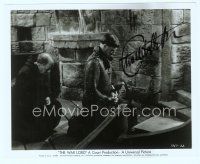 7c024 CHARLTON HESTON signed 8x10 still '65 kneeling in costume from The War Lord!