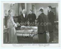 7c031 CURT SIODMAK signed 8x10 still '46 great scene from his The Beast with Five Fingers!