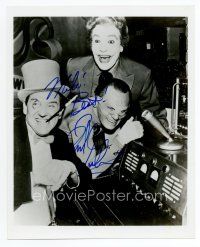 7c217 FRANK GORSHIN signed 8x10 REPRO still '80s as The Riddler from Batman with Meredith & Romero!