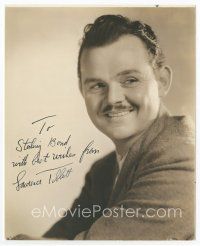 7c094 LAWRENCE TIBBETT signed deluxe 7.25x9 still '30s smiling portrait of the great opera singer!