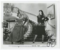 7c097 LUCILLE BALL signed CanUS 8x10 still '74 in dance number at foot of stairs from Mame!