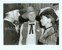7c103 MARIE WINDSOR signed 8x10 still '54 close up with Randolph Scott from The Bounty Hunter!