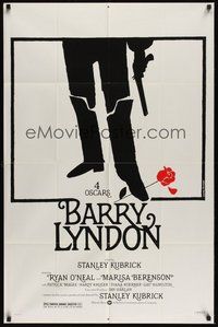 7d061 BARRY LYNDON Awards 1sh '75 Stanley Kubrick, Ryan O'Neal, historical romantic war melodrama!