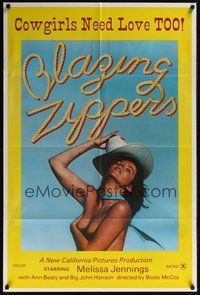 7d093 BLAZING ZIPPERS 1sh '74 Boots McCoy, sexy cowgirls need love too!