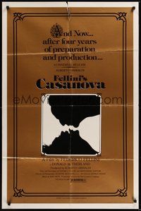 7d279 FELLINI'S CASANOVA 1sh '77 Il Casanova di Federico Fellini, Donald Sutherland, Tina Aumont