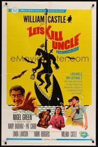 7d519 LET'S KILL UNCLE 1sh '66 William Castle, are they bad seeds or two frightened innocents!