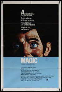 7d550 MAGIC int'l 1sh '78 Richard Attenborough, ventriloquist Anthony Hopkins, creepy dummy image!