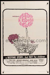 7d927 MOTHER GOOSE A GO GO 1sh '66 Tommy Kirk, comedy, Unkissed Bride!