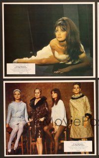 7e848 ANYONE CAN PLAY 8 set B French LCs '68 Ursula Andress, Virna Lisi, Claudine Auger & Mell!