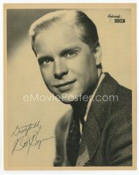 7f007 BOBBY BYRNE 8x10 Decca Records still '40s head & shoulders portrait in suit & tie!