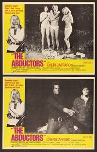 7g689 ABDUCTORS 2 LCs '72 Cheri Caffaro as Ginger,sexy topless girls!