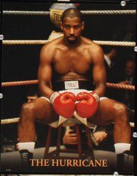 7g017 HURRICANE 9 int'l color 11x14 stills '99 great portraits of boxer Denzel Washington!