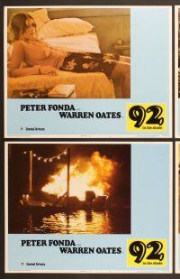 7g472 92 IN THE SHADE 7 LCs '75 Peter Fonda, Oates, sexy Margot Kidder, someone might get killed!