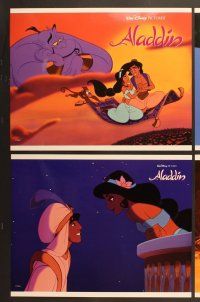 7g032 ALADDIN 8 LCs '92 classic Walt Disney Arabian fantasy cartoon, great images!