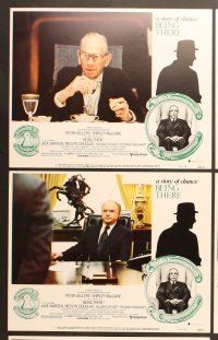 7g574 BEING THERE 5 LCs '80 Shirley MacLaine, Jack Warden, directed by Hal Ashby!