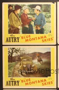 7g576 BLUE MONTANA SKIES 5 LCs R45 singing cowboy Gene Autry, Smiley Burnette!