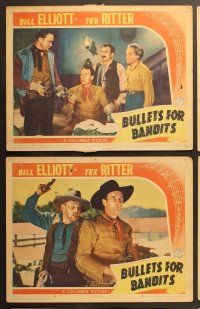 7g525 BULLETS FOR BANDITS 6 LCs '42 Wild Bill Elliott, Tex Ritter!