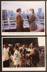 7g022 NEW YORK STORIES 9 LCs '89 Woody Allen, Martin Scorsese, Francis Ford Coppola!