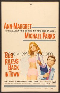 7h190 BUS RILEY'S BACK IN TOWN WC '65 wild & scandalous things happen when Ann-Margret's around!