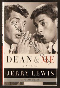 7j036 JERRY LEWIS signed book '05 on his book Dean & Me: A Love Story!