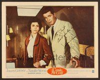 7j050 CASH MCCALL signed LC #8 '60 by James Garner, who's close up with Natalie Wood!
