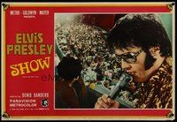 7m224 ELVIS: THAT'S THE WAY IT IS Italian photobusta '71 great close-up of Elvis Presley singing!