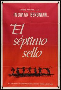 7p055 SEVENTH SEAL Argentinean R60s Ingmar Bergman's Det Sjunde Inseglet!
