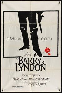 7r068 BARRY LYNDON Awards 1sh '75 Stanley Kubrick, Ryan O'Neal, historical romantic war melodrama!