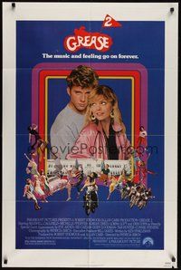 7r310 GREASE 2 1sh '82 Michelle Pfeiffer in her first starring role, Maxwell Caulfield!