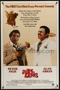 7r390 IN-LAWS 1sh '79 classic Peter Falk & Alan Arkin screwball comedy. great image!