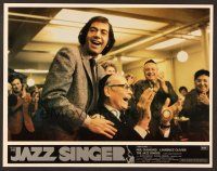 7s243 JAZZ SINGER English LC '81 Neil Diamond laughs with his Cantor father Laurence Olivier!