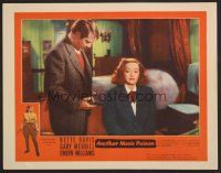 7s267 ANOTHER MAN'S POISON LC #3 '52 Gary Merrill confronts Bette Davis with a gun in his hand!