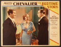 7s287 BEDTIME STORY LC '33 pretty Helen Twelvetrees betewen Maurice Chevalier & Earle Foxe!