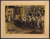 7s374 EASTERN WESTERNER LC '20 Harold Lloyd trapped buy lots of Ku Klux Klan-like horsemen!