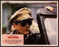 7s245 INCHON LC #1 '82 Laurence Olivier as General Douglas MacArthur close up in jeep!