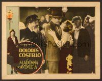 7s488 MADONNA OF AVENUE A LC '29 crowd of men watches Dolores Costello hug Grant Withers!