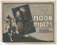 7s117 MOON RIDERS TC '20 art of masked Ku Klux Klan-like rider in Universal's whirlwind serial!