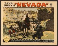 7s510 NEVADA LC '27 Zane Grey, Gary Cooper has fallen off his horse but still catches bad guy!