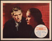 7s531 PARADINE CASE LC #2 '48 Alfred Hitchcock, best close up of Gregory Peck & pretty Alida Valli!