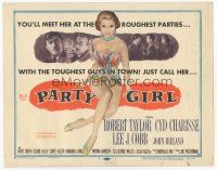 7s130 PARTY GIRL TC '58 you'll meet sexiest Cyd Charisse at the roughest parties, Nicholas Ray!