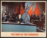 7s235 SHOES OF THE FISHERMAN LC #7 '68 Laurence Olivier as Soviet Premier talking to his staff!