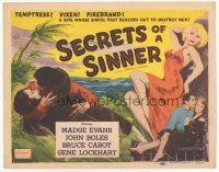7s159 SINNERS IN PARADISE TC R51 directed by James Whale, Madge Evans, Secrets of a Sinner!