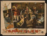 7s608 SPANGLES LC '26 great image of circus people of all shapes and sizes having a party!