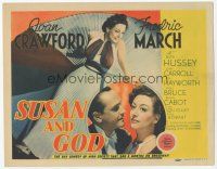 7s172 SUSAN & GOD TC '40 sexy religious Joan Crawford before her conversion,Fredrich March