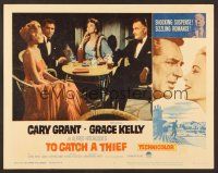 7s648 TO CATCH A THIEF LC #1 R63 Landis & Williams watch Cary Grant watch Grace Kelly!