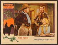 7s681 WAY OUT WEST LC '30 pretty Leila Hyams laughs at Eastern dude William Haines