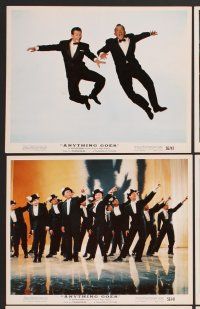 7t148 ANYTHING GOES 12 color 8x10 stills '56 Bing Crosby, Donald O'Connor, music by Cole Porter!