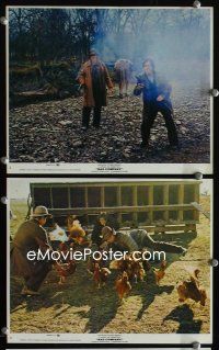 7t205 BAD COMPANY 8 8x10 mini LCs '72 Jeff Bridges, Barry Brown, Jim Davis, western!
